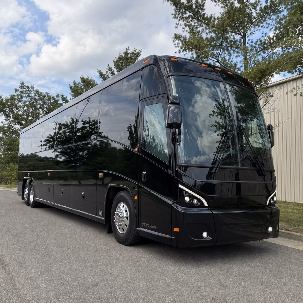 charter buses for corporate events and conferences at island grove