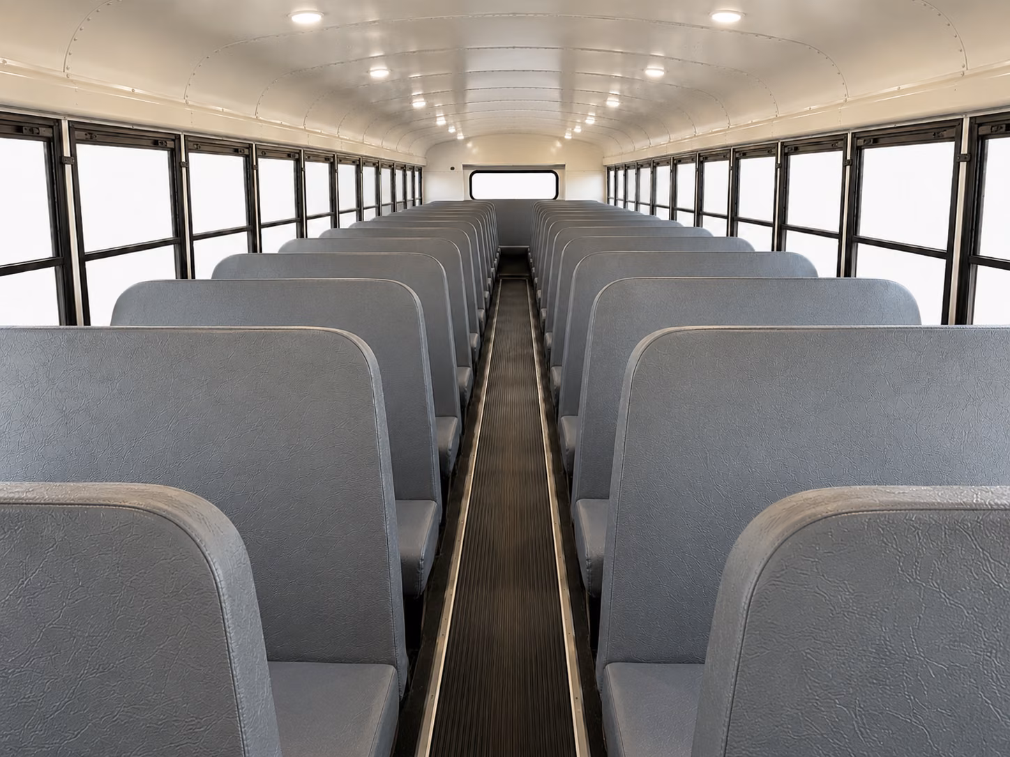 greeley school bus interior
