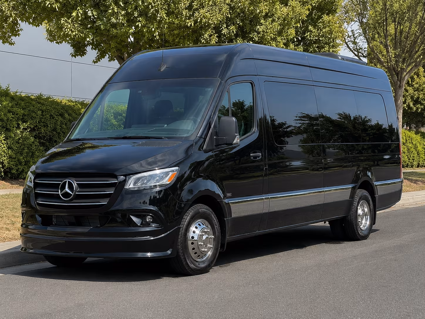 greeley sprinter van with driver